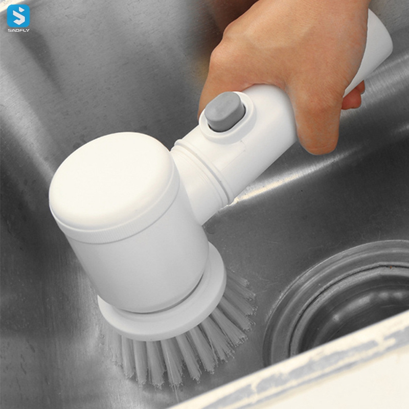 Household multifunctional cleaning power brush